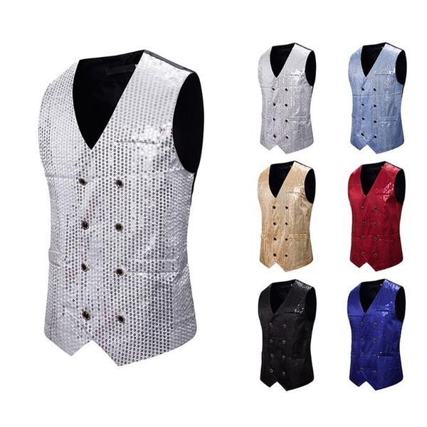 men's vests mens autumn winter jacket vest men gold print double-breasted waistcoat portable v-neck sleeveless coat #ss, Black;white
men's vests mens autumn winter jacket vest men gold print double-breasted waistcoat portable v-neck sleeveless coat #ss, Black;white