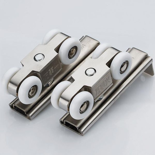 2pcs high load-bearing slide doors pulley 100kg rollers stainless steel silent bearing hanging rail wheels home hardware fitting other door
2pcs high load-bearing slide doors pulley 100kg rollers stainless steel silent bearing hanging rail wheels home hardware fitting other door