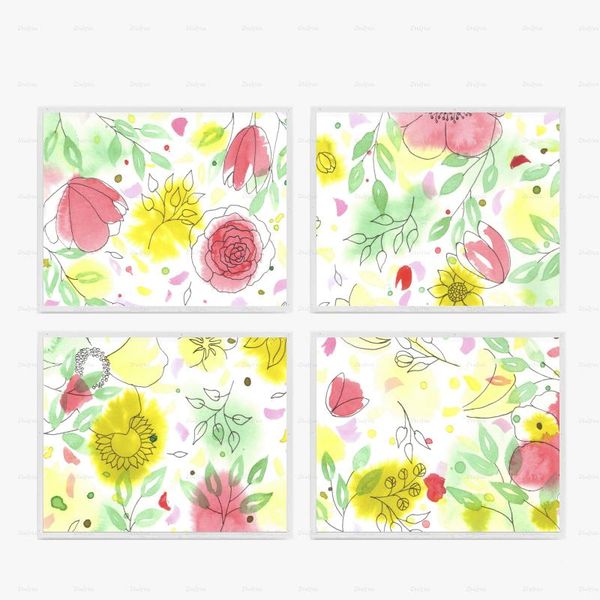 paintings nordic yellow, pink and green floral watercolor wall art canvas painting home decor posters prints pictures for living room
paintings nordic yellow, pink and green floral watercolor wall art canvas painting home decor posters prints pictures for living room