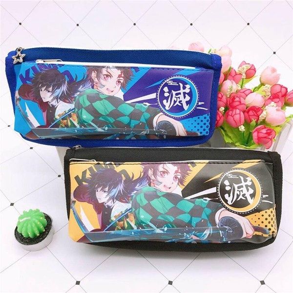 1pc janpanese anime demon slayer's blade double-layer student stationery pen case large-capacity zipper storage bag random color pencil
1pc janpanese anime demon slayer's blade double-layer student stationery pen case large-capacity zipper storage bag random color pencil