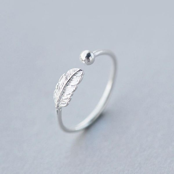 cluster rings 925 sterling silver leaf for women girls kids student minimalist feather opening finger ring femme sweet korean jewelry, Golden;silver
cluster rings 925 sterling silver leaf for women girls kids student minimalist feather opening finger ring femme sweet korean jewelry, Golden;silver
