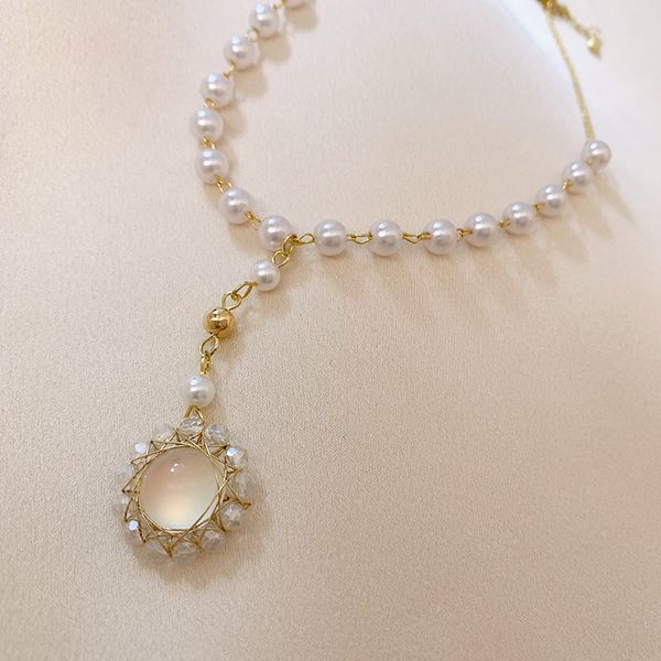 xianlan197 female pearl necklace sunflower young ladies fashion accessories pendant mother winter sweater chain of paragraph penda, Silver
xianlan197 female pearl necklace sunflower young ladies fashion accessories pendant mother winter sweater chain of paragraph penda, Silver