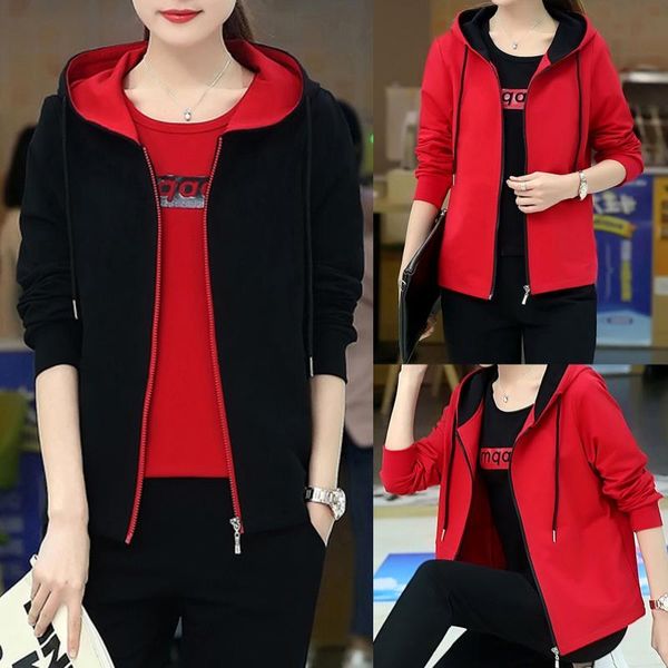 women's hoodies & sweatshirts women tweed jacket solid zipper long sleeve csual hooded sport coat lady loose oversized hoodie for teen, Black
women's hoodies & sweatshirts women tweed jacket solid zipper long sleeve csual hooded sport coat lady loose oversized hoodie for teen, Black