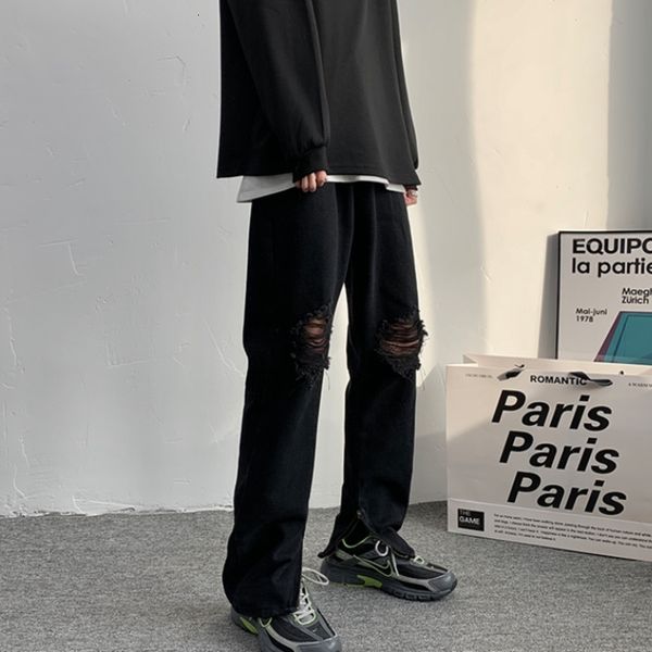 men's jeans summer ripped korean fashion loose casual harajuku streetwear retro wide-leg straight-leg pants -2xl vq5d, Blue
men's jeans summer ripped korean fashion loose casual harajuku streetwear retro wide-leg straight-leg pants -2xl vq5d, Blue