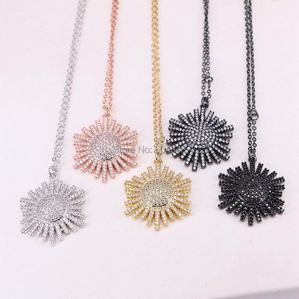 pendant necklaces 10 strands zyunz micro pave cz flower brass pendants craft chain necklace, Silver
pendant necklaces 10 strands zyunz micro pave cz flower brass pendants craft chain necklace, Silver