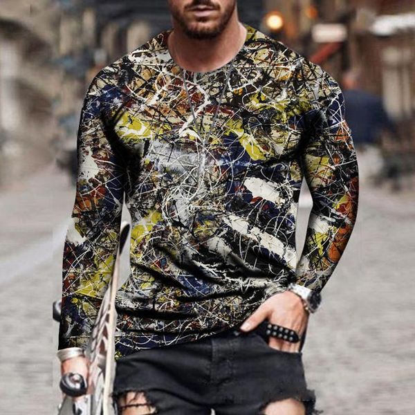 men's t-shirts 2021 fashion casual long sleeve t-shirt print x hip hop streetwear sports, White;black
men's t-shirts 2021 fashion casual long sleeve t-shirt print x hip hop streetwear sports, White;black