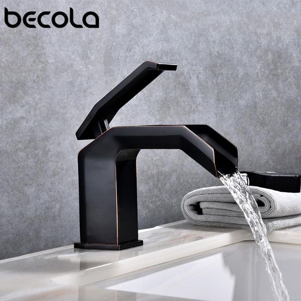 bathroom sink faucets brushed/black basin faucet creative shape bath waterfall single handle water mixer tap nickel mixers
bathroom sink faucets brushed/black basin faucet creative shape bath waterfall single handle water mixer tap nickel mixers