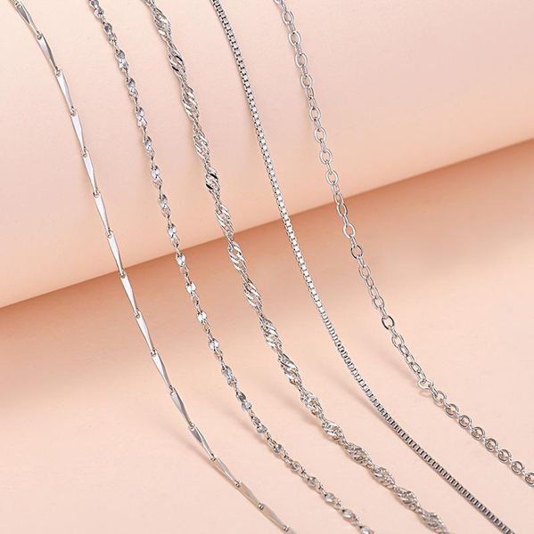 chains cross chain box chain, silver plated alloy, lady necklace, star melon seed banquet, wedding, holiday gifts
chains cross chain box chain, silver plated alloy, lady necklace, star melon seed banquet, wedding, holiday gifts