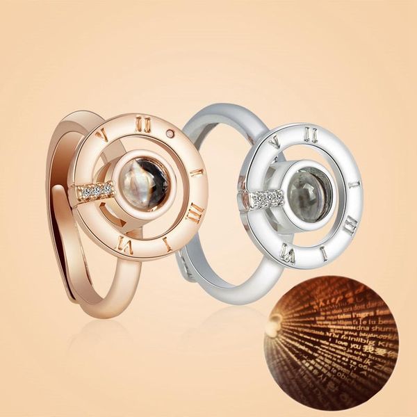 wedding rings chic women white golden rose silver ring projection 100 languages i love you engagement valentine's day gift, Slivery;golden
wedding rings chic women white golden rose silver ring projection 100 languages i love you engagement valentine's day gift, Slivery;golden
