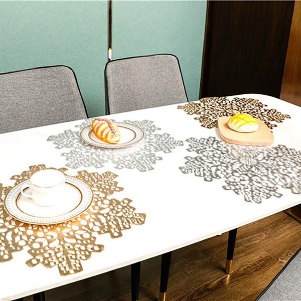 mats & pads 2021 pvc hollow insulation christmas snowflake placemat home year decor dining table bowl
mats & pads 2021 pvc hollow insulation christmas snowflake placemat home year decor dining table bowl