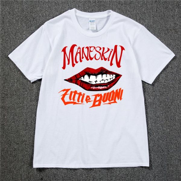 men's t-shirts maneskin t shirt 2021 summer fashion men casual hip hop t-shirt male harajuku kawaii tee tshirts, White;black
men's t-shirts maneskin t shirt 2021 summer fashion men casual hip hop t-shirt male harajuku kawaii tee tshirts, White;black