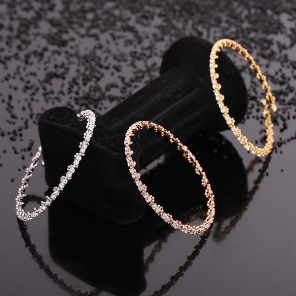 bangle fashion simple cuff open bracelets for women zircon twist creative accessory jewelry pulseras mujer bijoux femme, Black
bangle fashion simple cuff open bracelets for women zircon twist creative accessory jewelry pulseras mujer bijoux femme, Black