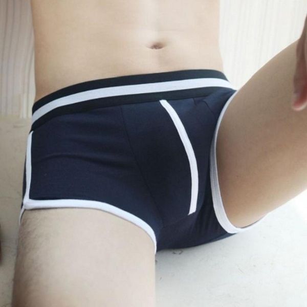 underpants comfortable mid-waist men underwear trendy boxer briefs loose breathable, Black;white
underpants comfortable mid-waist men underwear trendy boxer briefs loose breathable, Black;white