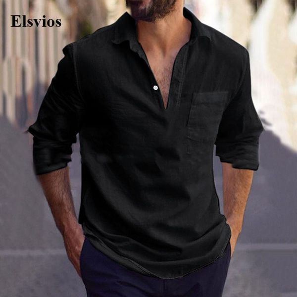 men's casual shirts fashion male turn-down collar button mens cotton linen 2022 spring autumn basic long sleeve shirt streetwear, White;black
men's casual shirts fashion male turn-down collar button mens cotton linen 2022 spring autumn basic long sleeve shirt streetwear, White;black