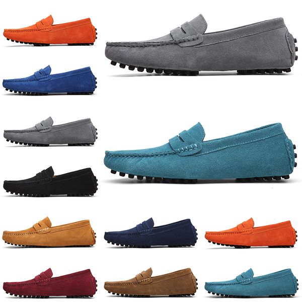 2021 running shoes walking jogging casual selling black pink blue gray orange green brown mens slip on lazy leather peas
2021 running shoes walking jogging casual selling black pink blue gray orange green brown mens slip on lazy leather peas