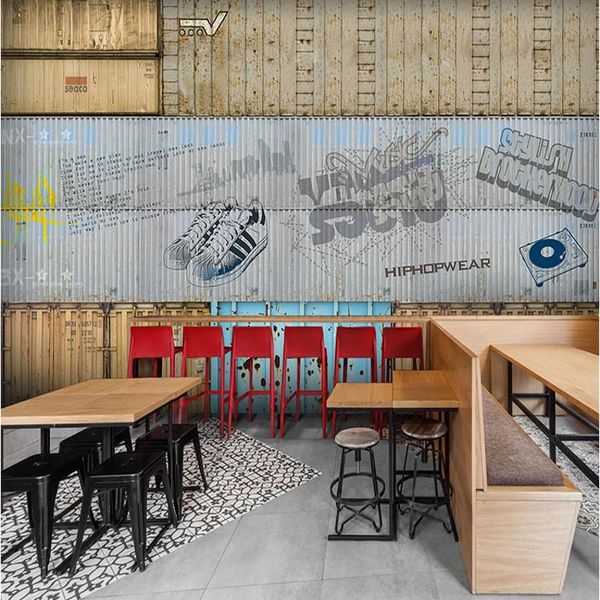 wallpapers drop wallpaper 3d container warehouse metal graffiti coffee shop bar restaurant background mural
wallpapers drop wallpaper 3d container warehouse metal graffiti coffee shop bar restaurant background mural