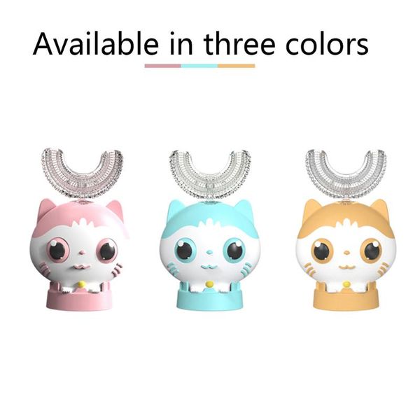 smart electric toothbrush 360 degrees kid u shaped automatic usb charging child tooth carton cute mouth oral care cleaning brush
smart electric toothbrush 360 degrees kid u shaped automatic usb charging child tooth carton cute mouth oral care cleaning brush