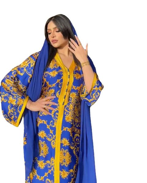 casual dresses women's muslim blue color embroidery print robe madam bohemian high waist fashion printed long floor-length dress, Black;gray
casual dresses women's muslim blue color embroidery print robe madam bohemian high waist fashion printed long floor-length dress, Black;gray