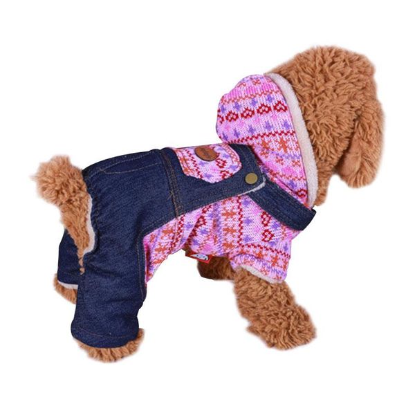 dog apparel denim jumpsuit winter pet clothes thick fleece sweater warm hooded jeans parka puppy cat jumpsuits coat overalls
dog apparel denim jumpsuit winter pet clothes thick fleece sweater warm hooded jeans parka puppy cat jumpsuits coat overalls