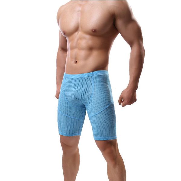 underpants mesh sheer men boxers underwear long leg shorts boxershorts homme sleep mens hollow breathable bottoms, Black;white
underpants mesh sheer men boxers underwear long leg shorts boxershorts homme sleep mens hollow breathable bottoms, Black;white