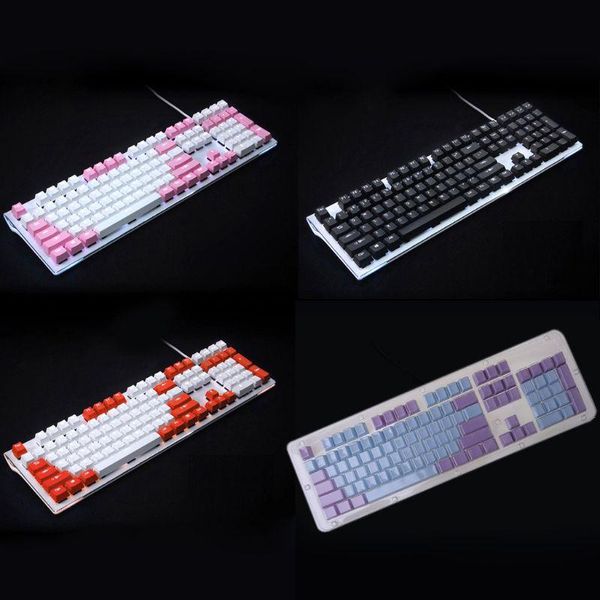 keyboards 1set translucent double s pbt 104 keycaps backlit for outemu gateron kailh mechanical cherry mx switch
keyboards 1set translucent double s pbt 104 keycaps backlit for outemu gateron kailh mechanical cherry mx switch