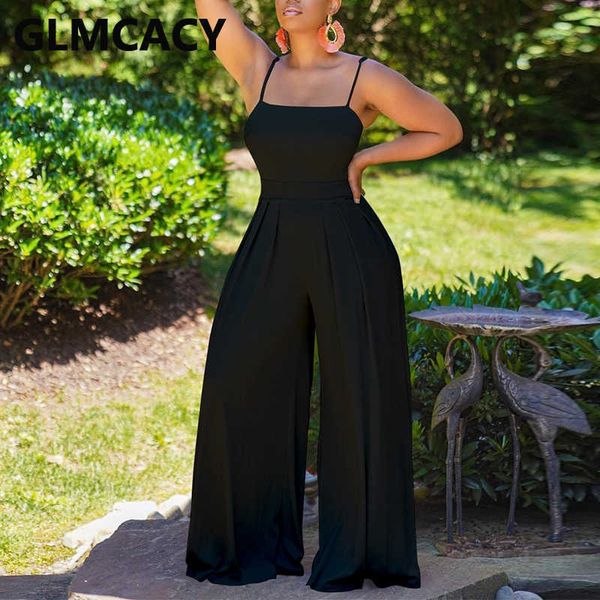 spaghetti strap casual loose jumpsuit elegant summer wide leg pants overalls 210702, White
spaghetti strap casual loose jumpsuit elegant summer wide leg pants overalls 210702, White