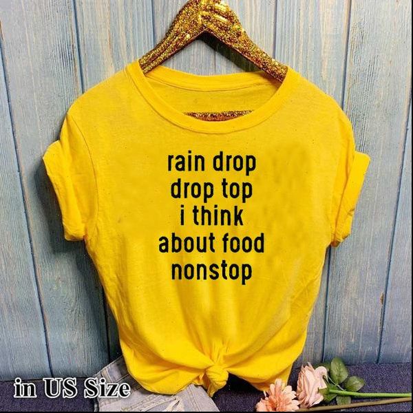 womens rain drop letter print t shirt women short sleeve o neck loose summer tee camisetas mujer, White
womens rain drop letter print t shirt women short sleeve o neck loose summer tee camisetas mujer, White
