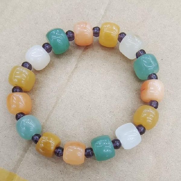 link, chain 1pc men's bracelets nature semi precious stone with elastic wire arrivals faster good selling china originals, Black
link, chain 1pc men's bracelets nature semi precious stone with elastic wire arrivals faster good selling china originals, Black