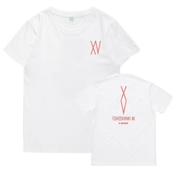 tvxq tohoshiki 15 years xv u-know max name printing o neck t shirt for summer kpop short sleeve t-shirt women's, White
tvxq tohoshiki 15 years xv u-know max name printing o neck t shirt for summer kpop short sleeve t-shirt women's, White