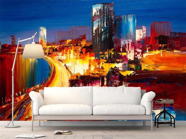 wallpapers 3d wallpaper po custom living room mural city night scene oil painting picture wall for walls
wallpapers 3d wallpaper po custom living room mural city night scene oil painting picture wall for walls
