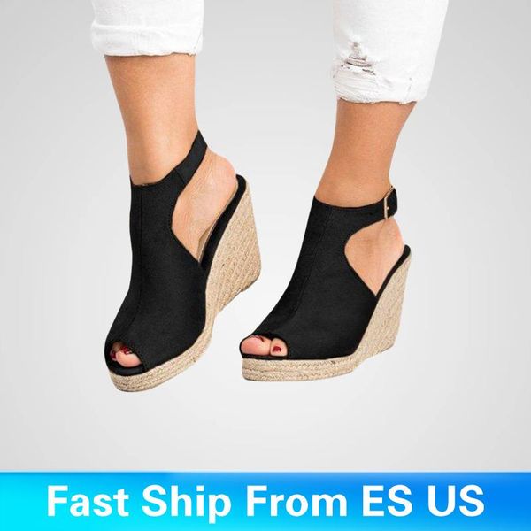 sandals women's ladies fashion solid wedges casual buckle strap roman shoes outdoor flip-flops beach summer flat platform, Black
sandals women's ladies fashion solid wedges casual buckle strap roman shoes outdoor flip-flops beach summer flat platform, Black