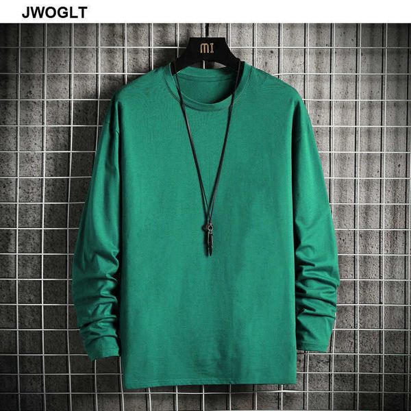 15 colors autumn soft comfort t-shirt men 100% cotton t shirt long sleeve o-neck solid color daily casual basic t-shirts 210528, White;black
15 colors autumn soft comfort t-shirt men 100% cotton t shirt long sleeve o-neck solid color daily casual basic t-shirts 210528, White;black