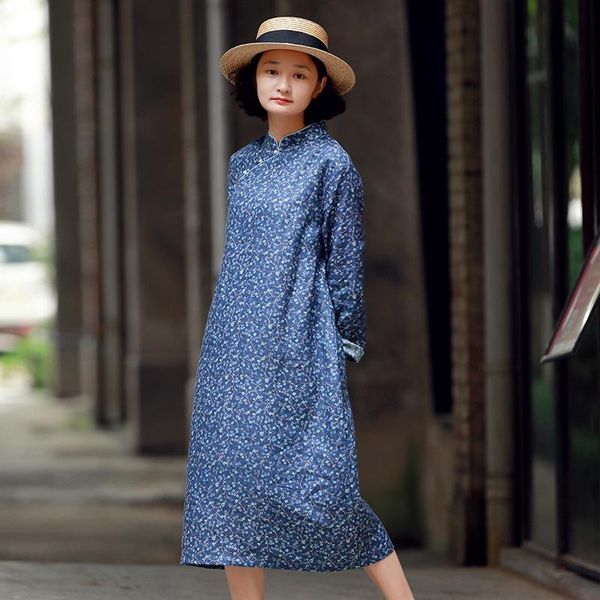 casual dresses fairynatural 2021 autumn spring women vintage print long sleeve loose plus size ladies pullover dress stand collar, Black;gray
casual dresses fairynatural 2021 autumn spring women vintage print long sleeve loose plus size ladies pullover dress stand collar, Black;gray