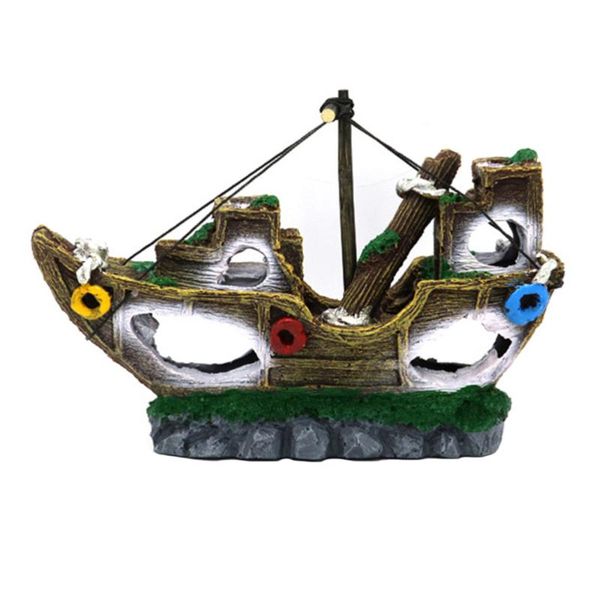 pirate ship aquarium landscaping delicate fish tank boat shelter adornment decorations
pirate ship aquarium landscaping delicate fish tank boat shelter adornment decorations