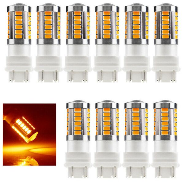 3157 5730 33smd led amber car auto brake turning parking reverse lamp bulb 
3157 5730 33smd led amber car auto brake turning parking reverse lamp bulb