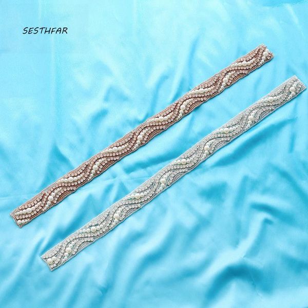 wedding sashes handmade gold rhinestone appliques trims clear crytal sewing on bridal belt for dresses sash f136, White
wedding sashes handmade gold rhinestone appliques trims clear crytal sewing on bridal belt for dresses sash f136, White