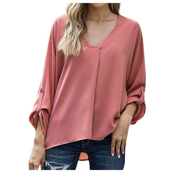 casual woman tshirts v neck solid color long sleeve t shirt harajuku plus size loose pullover female camisetas 2021 women's t-shirt, White
casual woman tshirts v neck solid color long sleeve t shirt harajuku plus size loose pullover female camisetas 2021 women's t-shirt, White