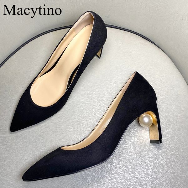 dress shoes pearl high heels suede leather crystal shoes elegant pointed bridal wedding female designer formal part at6r, Black
dress shoes pearl high heels suede leather crystal shoes elegant pointed bridal wedding female designer formal part at6r, Black