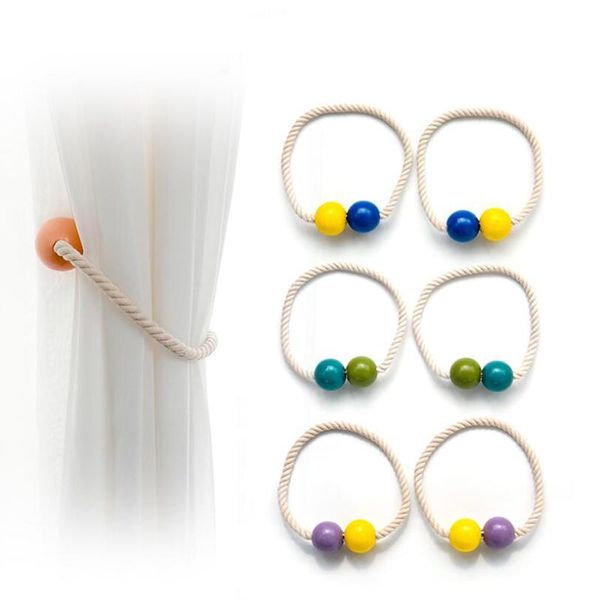 curtain holder magnetic buckle wooden ball decoration simple fashion bandage living room window tie back accessories other home decor
curtain holder magnetic buckle wooden ball decoration simple fashion bandage living room window tie back accessories other home decor