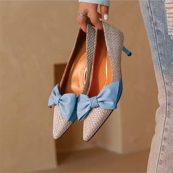 dress shoes bowknot woven pointed toe ladies stiletto heels black blue fairy style high spring and autumn formal
dress shoes bowknot woven pointed toe ladies stiletto heels black blue fairy style high spring and autumn formal