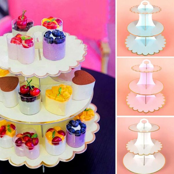 other bakeware 3 tier cardboard cake stand pastry holder afternoon tea dessert display rack home wedding birthday party decorating tools
other bakeware 3 tier cardboard cake stand pastry holder afternoon tea dessert display rack home wedding birthday party decorating tools
