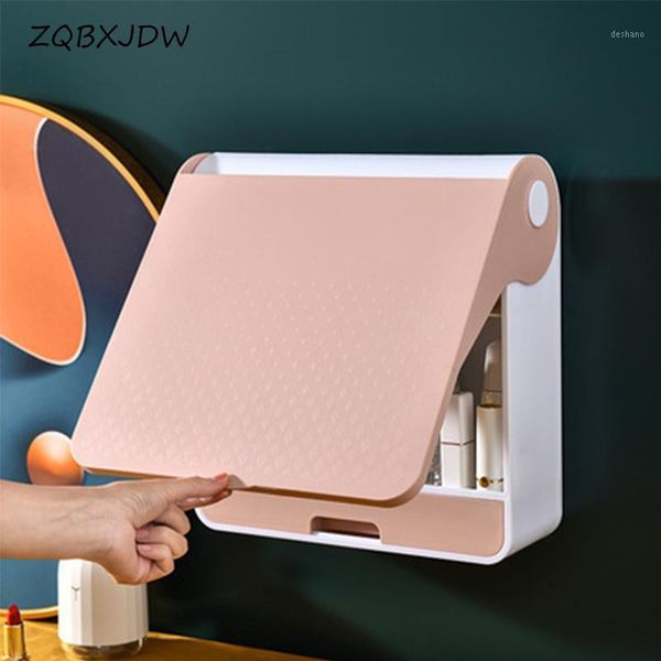 wall-mounted cosmetic storage box perforated wall household bathroom large-capacity skin care product rack boxes & bins1
wall-mounted cosmetic storage box perforated wall household bathroom large-capacity skin care product rack boxes & bins1