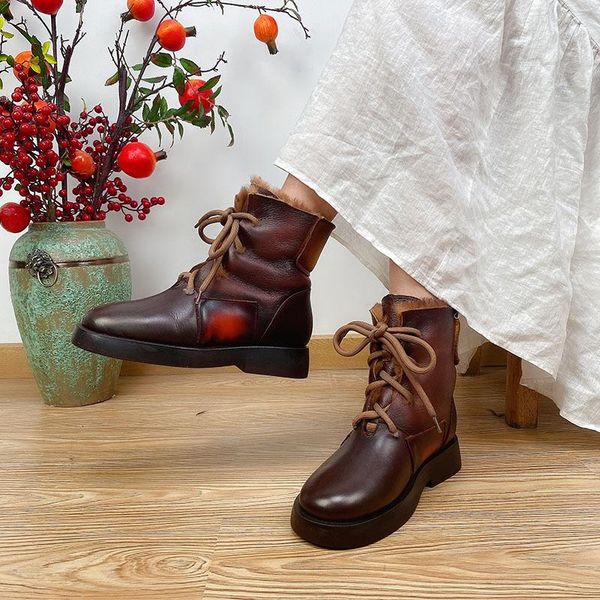 boots yourseason ladies warm female wool shoes genuine leather mixed colors handmade ankle platform 2021 winter lace up, Black
boots yourseason ladies warm female wool shoes genuine leather mixed colors handmade ankle platform 2021 winter lace up, Black