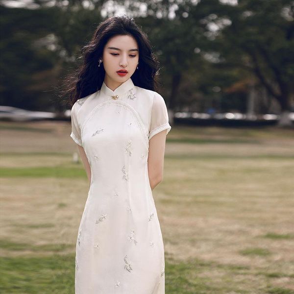 ethnic clothing daily chinese style cheongsam young elegant dresses woman qipao dress women vintage summer robe femmel vestidos, Red
ethnic clothing daily chinese style cheongsam young elegant dresses woman qipao dress women vintage summer robe femmel vestidos, Red