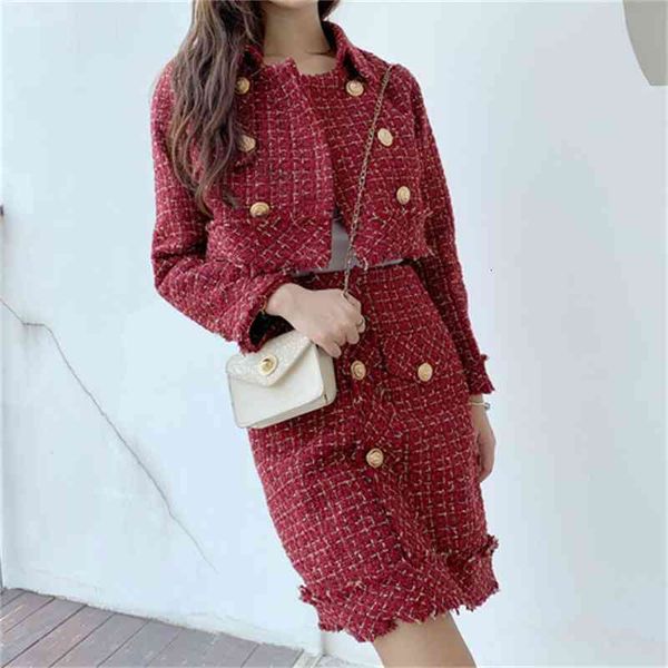 two piece dress 2021 women's vintage tweed jacket, two-piece plaid and gold camp skirt, short coat, suit skirt, White
two piece dress 2021 women's vintage tweed jacket, two-piece plaid and gold camp skirt, short coat, suit skirt, White