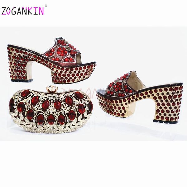 dress shoes nigerian wine color arrivals italian women and bag set decorate with rhinestone african lady for wedding, Black
dress shoes nigerian wine color arrivals italian women and bag set decorate with rhinestone african lady for wedding, Black