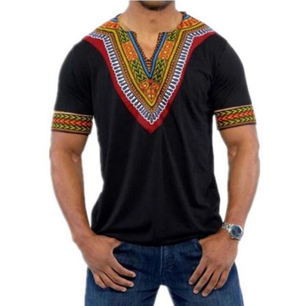 ethnic clothing african dashiki print t shirt men 2021 brand v-neck short sleeve rich bazin tee homme streetwear casual africa clothes, Red
ethnic clothing african dashiki print t shirt men 2021 brand v-neck short sleeve rich bazin tee homme streetwear casual africa clothes, Red