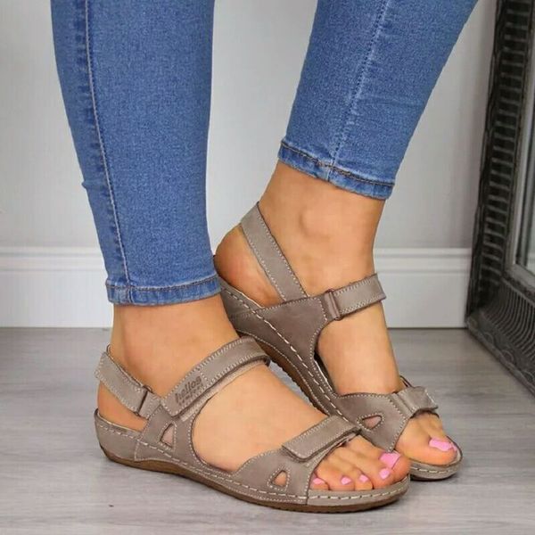 2020 new leather women sandals ladies summer shoes toe ankle hollow sandals flat sandals leopard print sandalias summer shoes, Black
2020 new leather women sandals ladies summer shoes toe ankle hollow sandals flat sandals leopard print sandalias summer shoes, Black