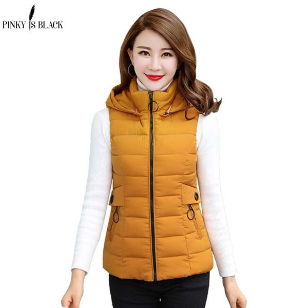 women's vests pinkyisblack 2021 autumn winter vest women waistcoat female sleeveless jacket hooded warm short outwear plus size 4xl, Black;white
women's vests pinkyisblack 2021 autumn winter vest women waistcoat female sleeveless jacket hooded warm short outwear plus size 4xl, Black;white