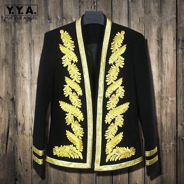 men's jackets brand blazer men fashion slim embroidered single button suit jacket autumn party wedding long sleeve black male coat m-2x, Black;brown
men's jackets brand blazer men fashion slim embroidered single button suit jacket autumn party wedding long sleeve black male coat m-2x, Black;brown